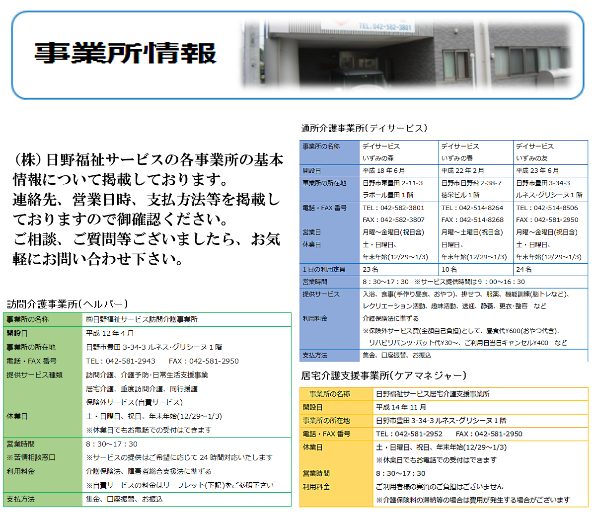 登録ヘルパー募集